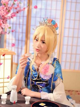 绚濑绘里七福神ver C O S_喜欢就点个赞呗嘿嘿嘿 (2)