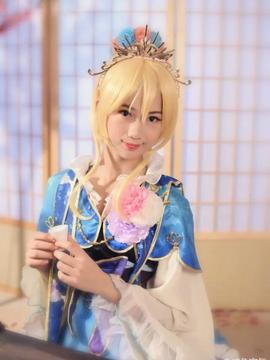 绚濑绘里七福神ver C O S_喜欢就点个赞呗嘿嘿嘿 (3)