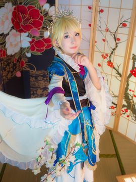 绚濑绘里七福神ver C O S_LoveLive福神觉醒 (8)