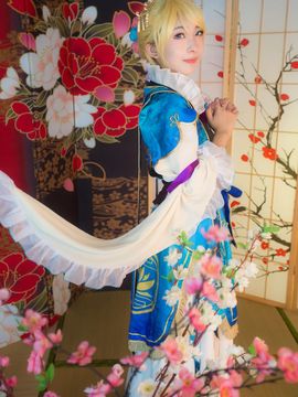 绚濑绘里七福神ver C O S_LoveLive福神觉醒 (1)