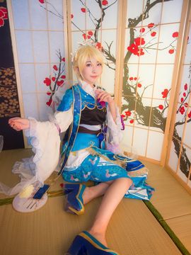 绚濑绘里七福神ver C O S_LoveLive福神觉醒 (7)