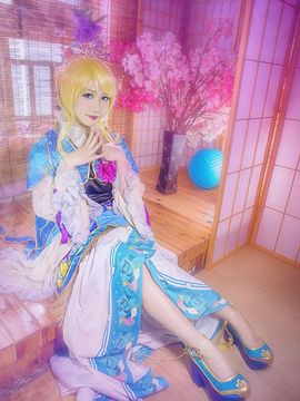 绚濑绘里七福神ver C O S_Love Live!绘理福神觉醒 (13)