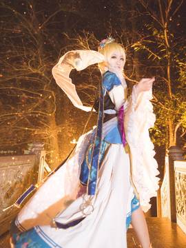 绚濑绘里七福神ver C O S_降临了~福神觉醒绘里 (10)