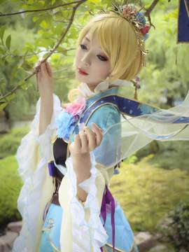 绚濑绘里七福神ver C O S_lovelive！绚濑绘里福神觉醒.ver (9)