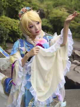 绚濑绘里七福神ver C O S_lovelive！绚濑绘里福神觉醒.ver (6)