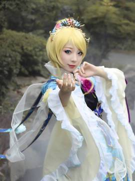 绚濑绘里七福神ver C O S_lovelive！绚濑绘里福神觉醒.ver (8)