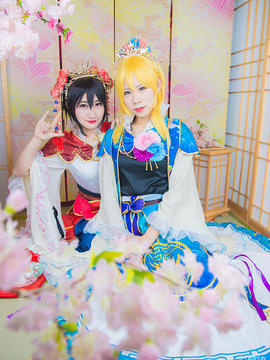绚濑绘里七福神ver C O S_七福神ELI (9)