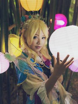 绚濑绘里七福神ver C O S_春到人间人似玉，灯烧月下月如银。ELI (2)