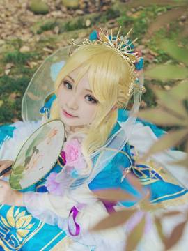 绚濑绘里七福神ver C O S_春到人间人似玉，灯烧月下月如银。ELI (4)