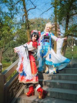 绚濑绘里七福神ver C O S_lovelive福神觉醒 绘 (8)