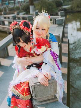 绚濑绘里七福神ver C O S_lovelive福神觉醒 绘 (1)