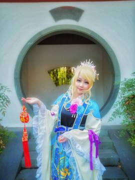 绚濑绘里七福神ver C O S_lovelive福神觉醒 绘 (7)