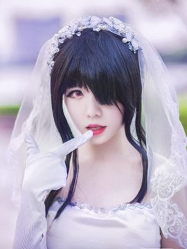 时崎狂三--婚纱 COS_时崎狂三--婚纱 (1)