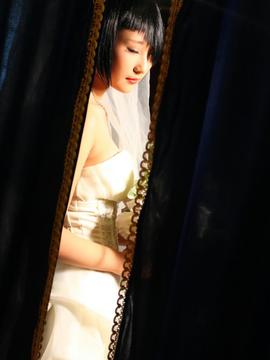 时崎狂三--婚纱 COS_希望终有一日 能与士道同学再次相遇 (6)