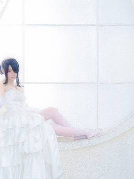 时崎狂三--婚纱 COS_约会大作战——时崎狂三——婚纱同人 (12)