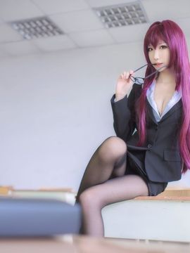 Fate Grand Order - Scathach Cosplay Compilation [老板 + 蜜瓜绵绵圈 + 青青子w]_002