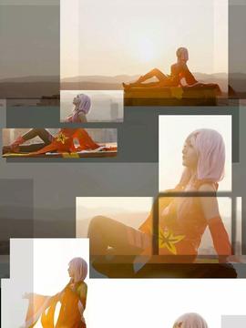 【娘炮的cos正片】罪恶王冠蝶祈战斗服Ver.COS_罪恶王冠楪祈金鱼战斗服 (5)