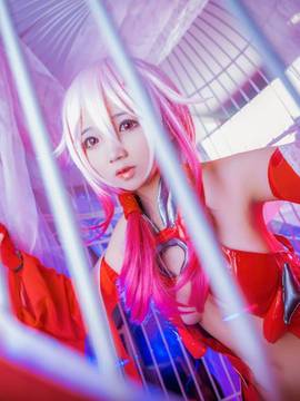 【娘炮的cos正片】罪恶王冠蝶祈战斗服Ver.COS_《罪恶王冠》金鱼装楪祈COS正片 (2)