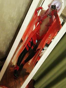 【娘炮的cos正片】罪恶王冠蝶祈战斗服Ver.COS_大冷天试金鱼我大概脑子有问题 (3)