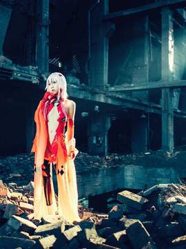 【娘炮的cos正片】罪恶王冠蝶祈战斗服Ver.COS_The Everlasting Guilty Crown (1)