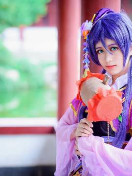 东条希-福神觉醒COS_lovelive！东条希七福神 (5)