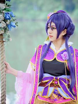 东条希-福神觉醒COS_lovelive！东条希七福神 (6)