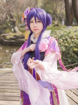 东条希-福神觉醒COS_米娜桑新年快乐 (2)