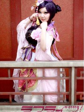 东条希-福神觉醒COS_lovelive!东条希七福神觉醒 (1)