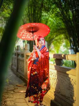 西木野真姬正月和服ver C O S_我太能拖片了= = (1)