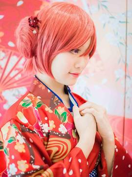 西木野真姬正月和服ver C O S_一年一度的盛装 ❤西木野真姬正月和服未觉醒 (2)