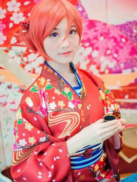 西木野真姬正月和服ver C O S_一年一度的盛装 ❤西木野真姬正月和服未觉醒 (10)