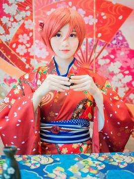 西木野真姬正月和服ver C O S_一年一度的盛装 ❤西木野真姬正月和服未觉醒 (11)