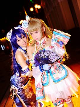 《Love Live!》园田海未觉醒旗袍 C O S P L A Y_LL旗袍觉醒 (6)