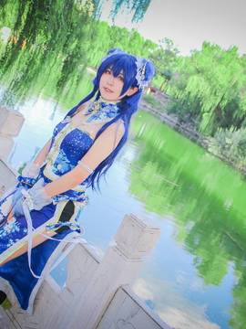 《Love Live!》园田海未觉醒旗袍 C O S P L A Y_未觉醒 (4)