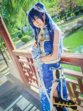 《Love Live!》园田海未觉醒旗袍 C O S P L A Y_未觉醒 (6)