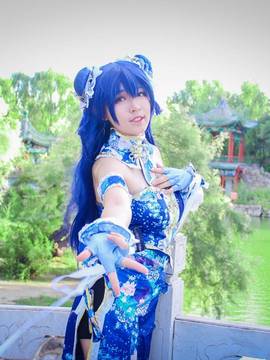 《Love Live!》园田海未觉醒旗袍 C O S P L A Y_未觉醒 (8)
