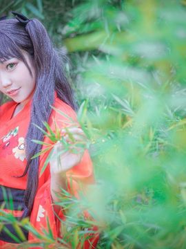 嘛， 夏天当然是要穿浴衣啊！远坂凛浴衣ver COS_嘛， 夏天当然是要穿浴衣啊！远坂凛浴衣ver. (15)
