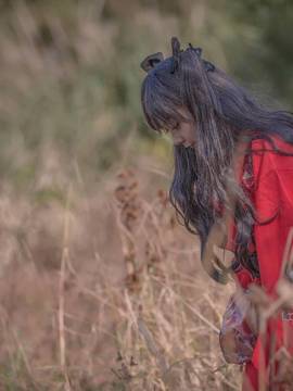 嘛， 夏天当然是要穿浴衣啊！远坂凛浴衣ver COS_【FSN】泣いてるヒマなんかない 涙忘れていたけど (8)
