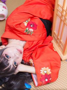 嘛， 夏天当然是要穿浴衣啊！远坂凛浴衣ver COS_【cos正片】远坂凛浴衣☆ (1)