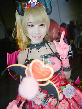 《Love Live! 》南小鸟小恶魔觉醒 C O S P L A Y_〖场照〗恶魔鸟 (5)