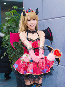 《Love Live! 》南小鸟小恶魔觉醒 C O S P L A Y_〖场照〗恶魔鸟 (7)
