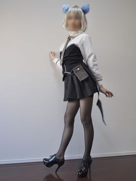 [kurumint] ミニスカタイツフェチCOS☆コレクション5_2622