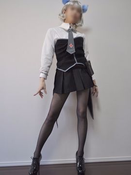 [kurumint] ミニスカタイツフェチCOS☆コレクション5_3049