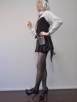 [kurumint] ミニスカタイツフェチCOS☆コレクション5_3056