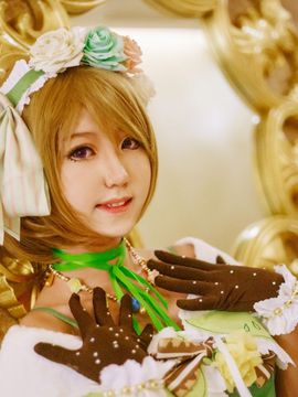 小泉花阳宫廷礼服舞踏会C O S_愿意与我共舞一曲吗？ (9)