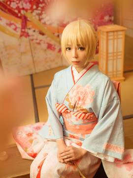 《Fate stay night》saber 和服晴着Ver C O S P L A Y_晴着和服saber (10)