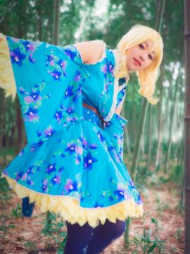 绚濑绘里夏日祭C O S P L A Y_一緒に花火大会に行きませんか？❤ (1)
