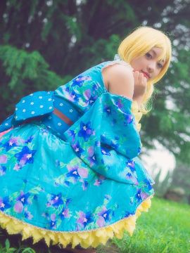 绚濑绘里夏日祭C O S P L A Y_一緒に花火大会に行きませんか？❤ (8)