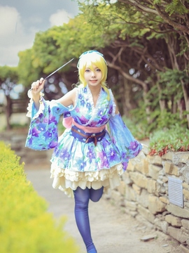 绚濑绘里夏日祭C O S P L A Y_【Love Live】你想和我一起起舞吗 (9)