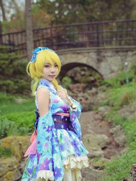 绚濑绘里夏日祭C O S P L A Y_花束を君に贈ろう (2)